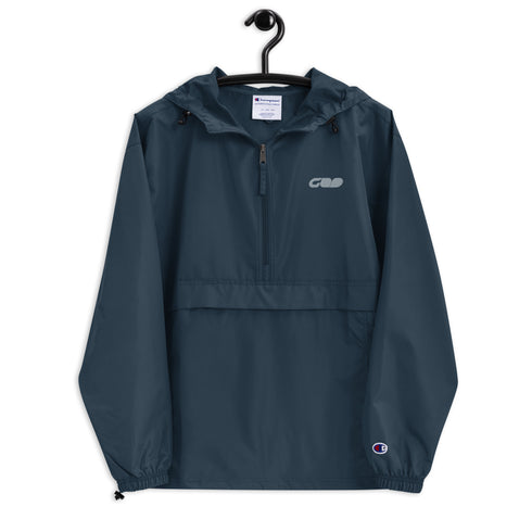 G-Rated Smoke Embroidered Champion Packable Jacket