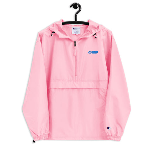 G-Rated Ocean Embroidered Champion Packable Jacket