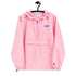 G-Rated Ocean Embroidered Champion Packable Jacket