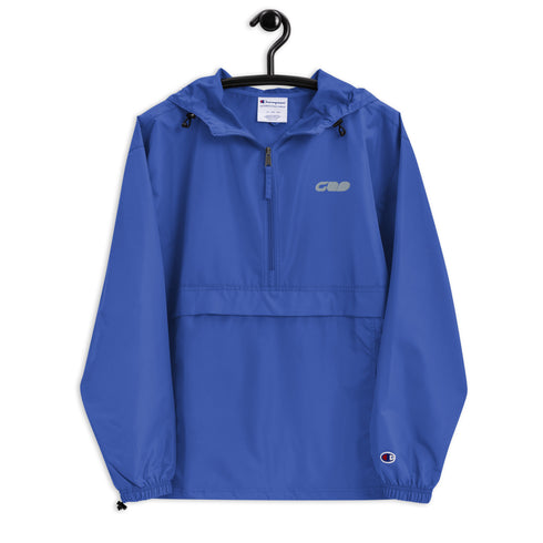 G-Rated Smoke Embroidered Champion Packable Jacket