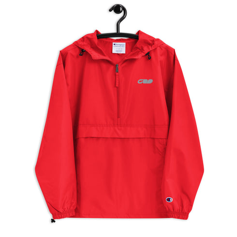 G-Rated Smoke Embroidered Champion Packable Jacket