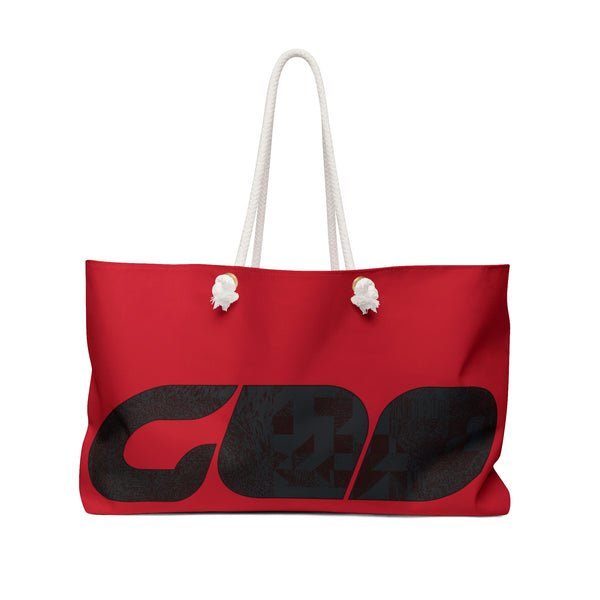 G-Rated Crimson Weekender Tote Bag