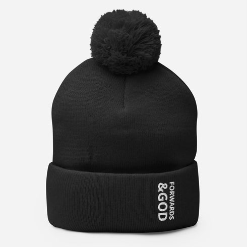 Forwards &God Pom-Pom Beanie
