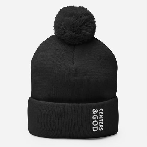 Centers &God Pom-Pom Beanie