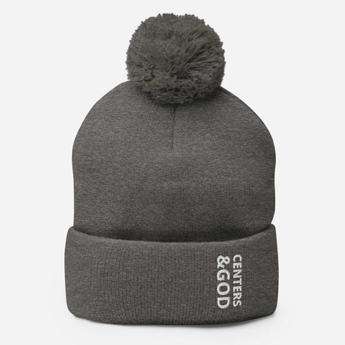 Centers &God Pom-Pom Beanie