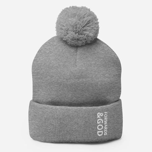 Forwards &God Pom-Pom Beanie
