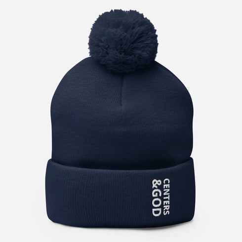 Centers &God Pom-Pom Beanie