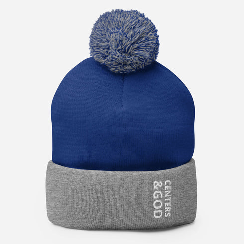 Centers &God Pom-Pom Beanie