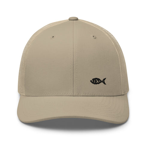 Jfish Retro Onyx Trucker Hat