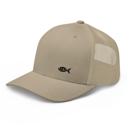 Jfish Retro Onyx Trucker Hat