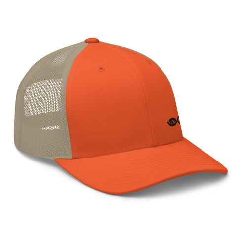 Jfish Retro Onyx Trucker Hat