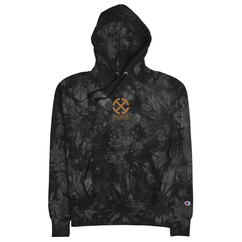 Exodus No Slave Zest Champion Tie-Dye Hoodie