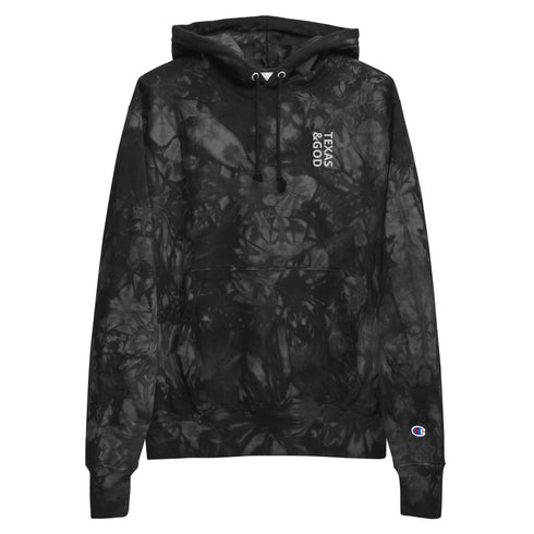 1STAR Texas &God Champion Tie-Dye Hoodie