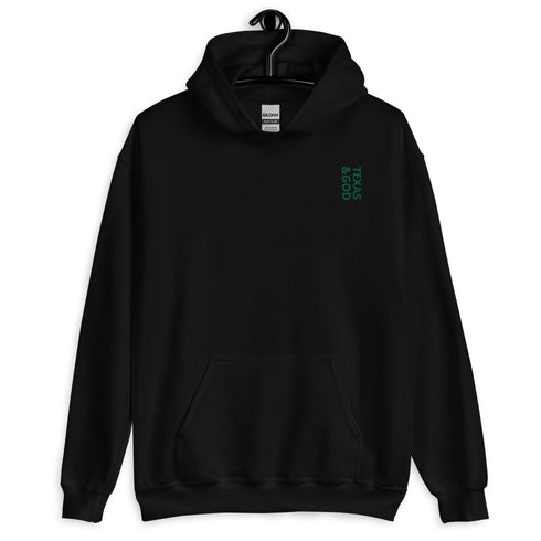 1STAR Texas &God Vertical Evergreen Hoodie