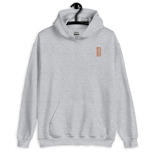 Forwards &God Vertical Orange Hoodie