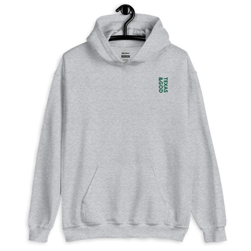 1STAR Texas &God Vertical Evergreen Hoodie