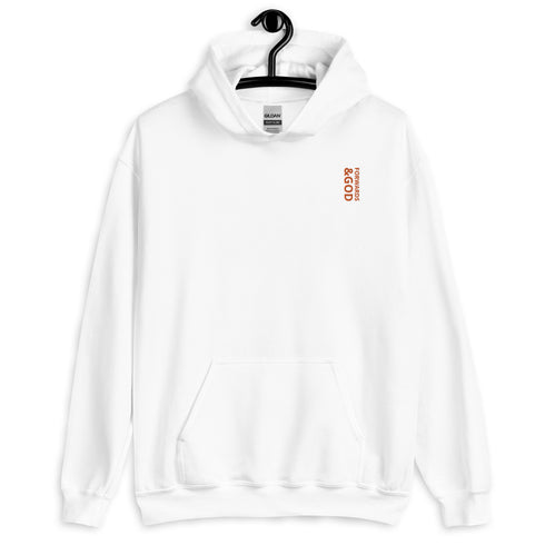 Forwards &God Vertical Orange Hoodie