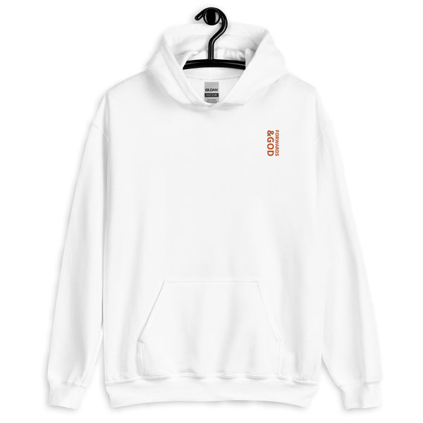 Forwards &God Vertical Orange Hoodie