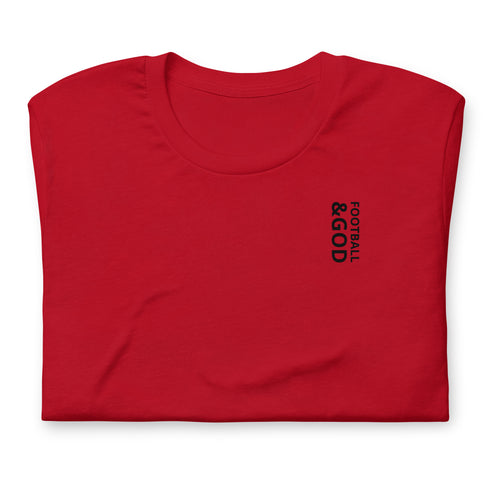 Football &God Onyx T-Shirt