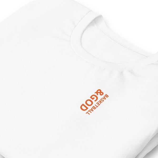 Basketball &God Orange T-Shirt