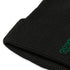 Football &God Vertical Evergreen Waffle Beanie