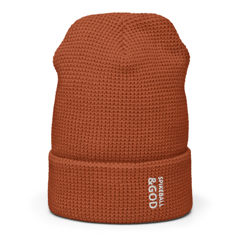 Spikeball &God Vertical Waffle Beanie