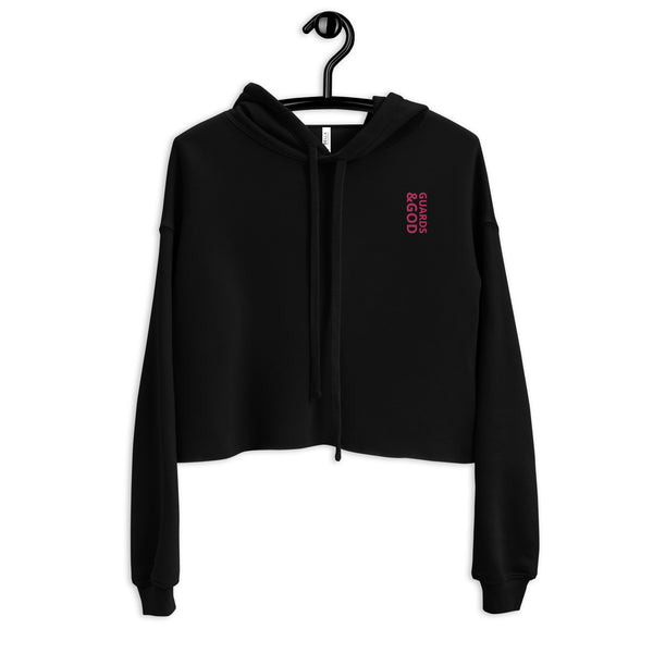 Guards &God Vertical Flamingo Crop Hoodie