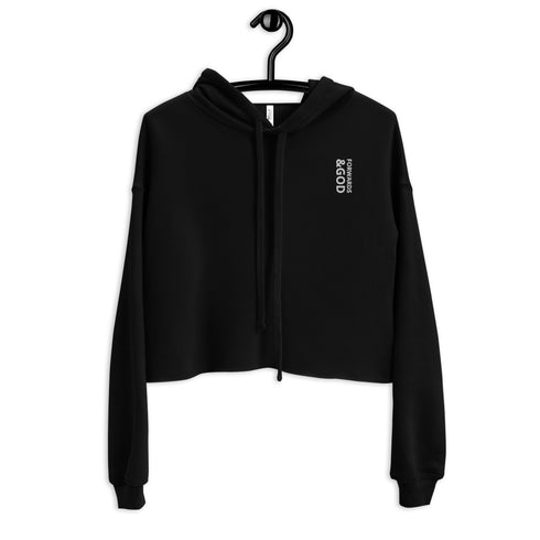 Forwards &God Vertical Crop Hoodie